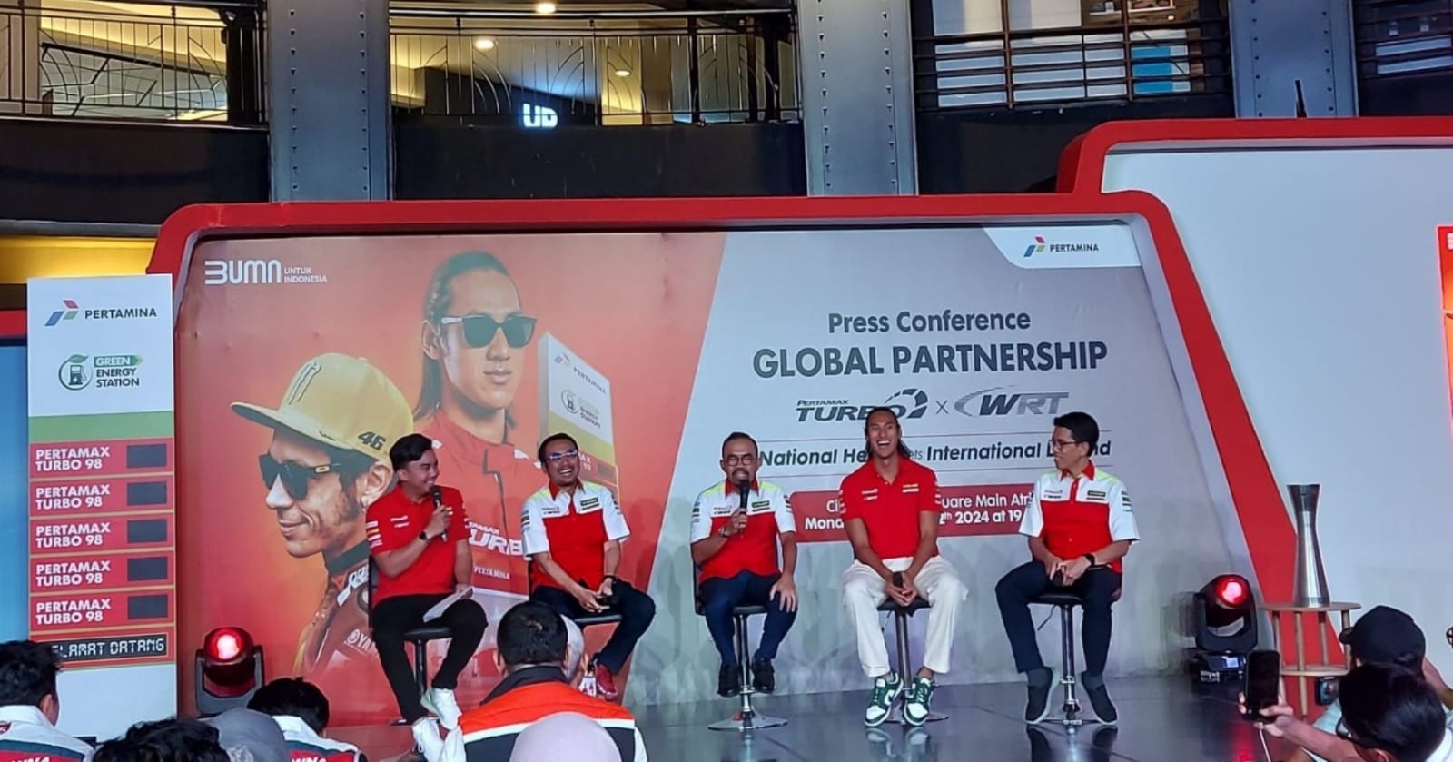 Pertamina Pertamax Turbo Gandeng Sean Gelael dan Valentino Rossi, Bawa Pertamax Turbo Mendunia!