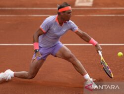 Nadal kalah di tangan Hurkacz pada babak kedua Roma