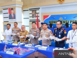 Polisi gagalkan penyelundupan 125.684 ekor benih lobster di Jambi