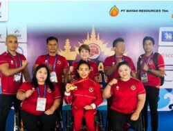 Para angkat berat Indonesia sabet tiga emas dan tiga perak di Thailand