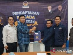 Pj Gubernur NTB resmi mendaftar Pilkada lewat Partai NasDem