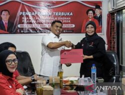 Ketua Gerindra Kota Mataram daftar Pilkada lewat PDIP