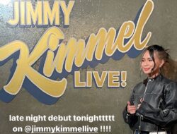 Niki Zefanya tampil perdana di acara Jimmy Kimmel Live!