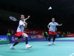 Kalahkan wakil tuan rumah, Ana/Tiwi melaju ke perempat final