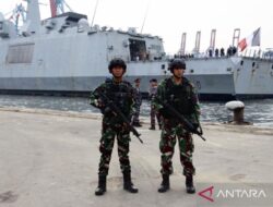 Kapal perang FREMM Bretagne D655 sandar di Jakarta sampai 24 Mei 2024