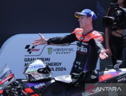 Espargaro senang akhirnya Bagnaia membuat kesalahan di lap terakhir