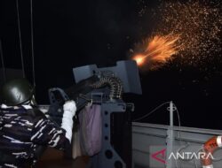 Latopslagab 2024 uji tembak rudal dan torpedo dari empat KRI