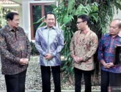 Pimpinan MPR temui SBY bahas situasi negara