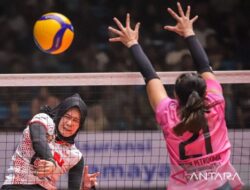 Proliga 2024 : Jakarta BIN kalahkan Gresik Petrokimia Pupuk Indonesia dengan skor 3-1