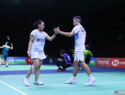 Rinov/Pitha amankan tiket semifinal usai taklukkan Dejan/Gloria
