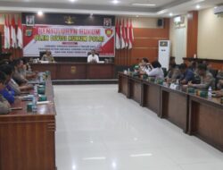 Tim Divkum Polri beri penyuluhan hukum KUHP dan HAM di Polda Sulteng