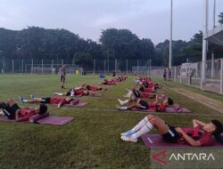 Timnas Indonesia U-20 jalani latihan terakhir jelang TC di Italia