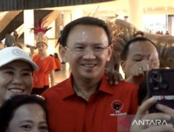 Ahok tunggu hasil Rakernas PDIP terkait dirinya maju Pilkada Sumut