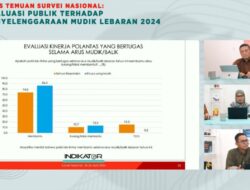 Survei: 86,5 persen nilai kinerja Polri sangat membantu pemudik