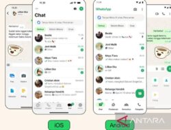 Simak perubahan pada desain terbaru aplikasi WhatsApp