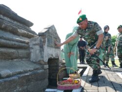 Jelang HUT Kodam dan Kesaktian Pancasila Pangdam ke makam pahlawan 