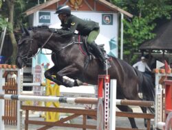 Riko Ganda segel gelar juara equestrian Arthayasa Open 2024