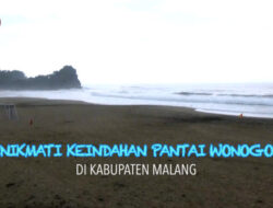 Menikmati keindahan pantai Wonogoro di Kabupaten Malang