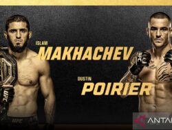 Islam Makhachev bidik hattrick kemenangan saat lawan Dustin Poirier