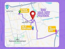 Rute menuju ke lokasi pelaksanaan BNI Java Jazz Festival 2024