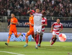 Madura United berpesta amankan tiket final setelah taklukkan Borneo