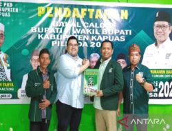 Putra mantan bupati ikut berkompetisi di Pilkada Kapuas