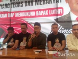 Relawan Ahmad Luthfi perkuat jaringan akar rumput