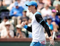 Sinner capai semifinal French Open pertama untuk jadi No.1 dunia