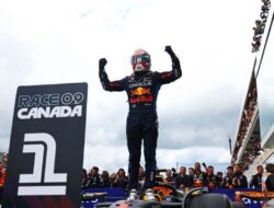 Hattrick kemenangan di Kanada, Verstappen: Itu balapan yang cukup gila