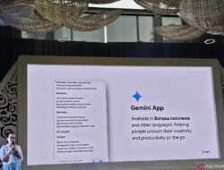 Opsi bahasa Indonesia telah tersedia di aplikasi Gemini