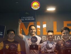 Gebby Adi Wibawa juara POBSI Pool Circuit Seri II 2024