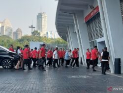 Jokowi dan Kaesang hadir di GBK saksikan laga Timnas Indonesia vs Irak