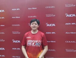 520 peserta ramaikan gelaran Aica LONGEVIFTY Walk 2024