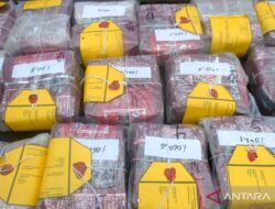 Kodam XII/Tanjungpura serahkan barang bukti 21,2 kg sabu kepada BNN