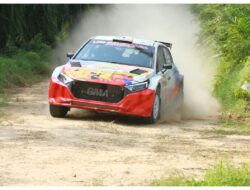 33 pereli bersaing di Kejurnas Rally Sumatera Utara  2024 