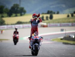 Marc Marquez incar kemenangan di MotoGP Italia 2024