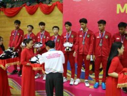 Tim bulu tangkis beregu putra Indonesia raih perak di ASG 2024