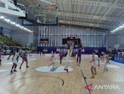 Amartha sengit lawan Rajawali di kuarter pertama dan kedua