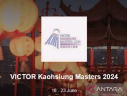 Lima wakil Indonesia awali perjuangan di Kaohsiung Masters 2024