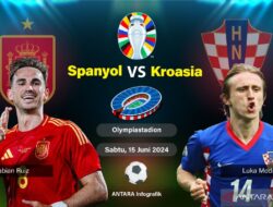Spanyol vs Kroasia: adu kesabaran dan penguasaan bola