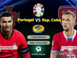 Gol larut Conceicao antar Portugal taklukkan Republik Ceko 2-1