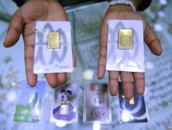 Harga emas Antam meroket Rp16.000 jadi Rp1,371 juta per gram