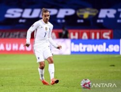 Griezmann sebut melawan Austria penting untuk tentukan nasib Prancis