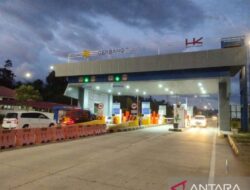 PT HK catat ruas Tol Sibanceh dilalui 22.487 kendaraan saat Idul Adha