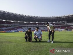 Ketum PSSI tinjau persiapan SUGBK jelang laga Indonesia vs Irak