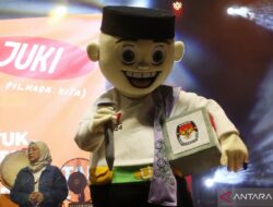 Peluncuran Juki, si maskot pilkada Tangsel 